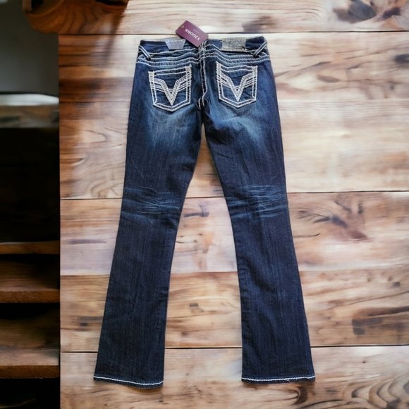 NWT VIGOSS 5/6 Chelsea Slim Boot Cut - Picture 3 of 8